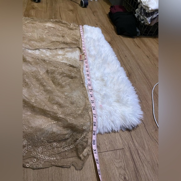 Brown and Gold Sheer Cover Up - Picture 10 of 14